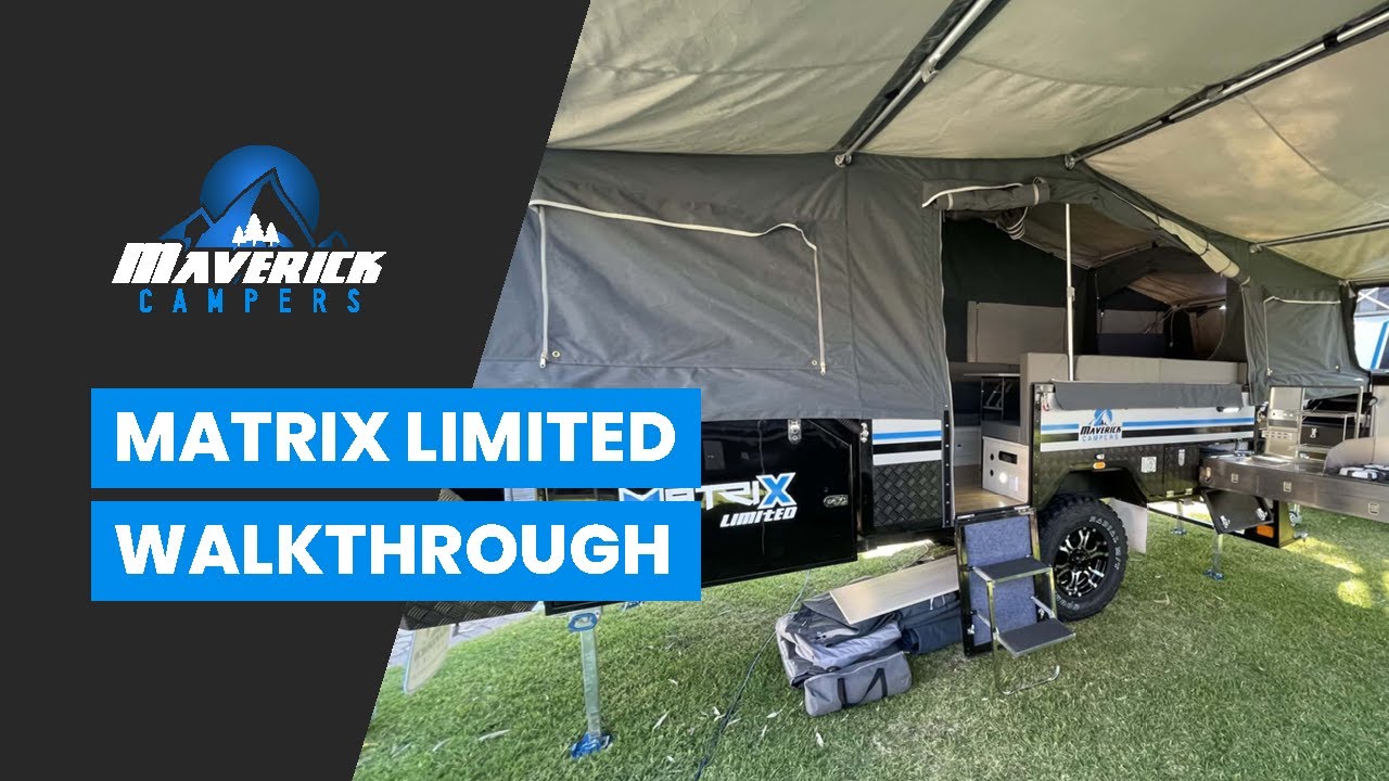 Maverick Campers Matrix Double Fold Camper Walkthrough