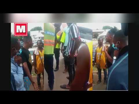 Kelvyn Boy hits a policeman in Mufti's car with his new customized Range Rover