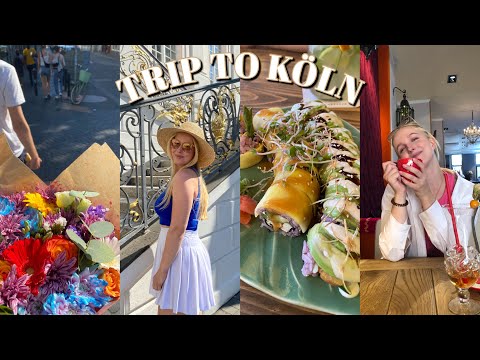 KÖLN VLOG, Food Spots testen (extreeem delicious!!), entspannen, couple days,... // Franca Justina