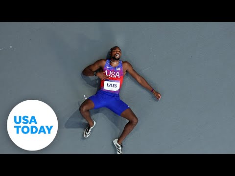 Noah Lyles talks about 200 meter collapse USA TODAY