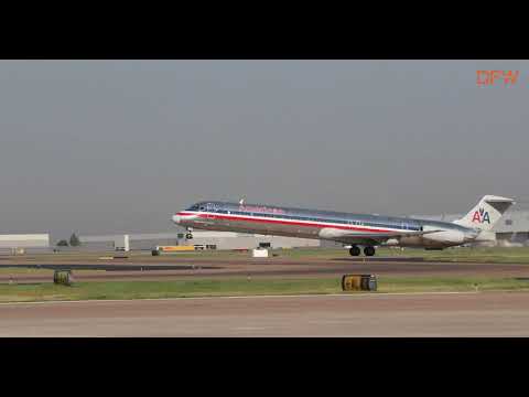 Goodbye, MD-80: Final MD-80 Takeoff at DFW Airport