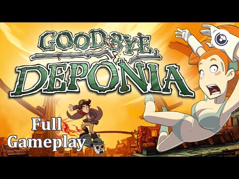 GoodBye Deponia | Full Gameplay | No commentary