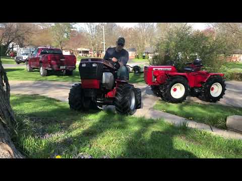Wheel Horse 418-A 4x4 Twisting and Articulating