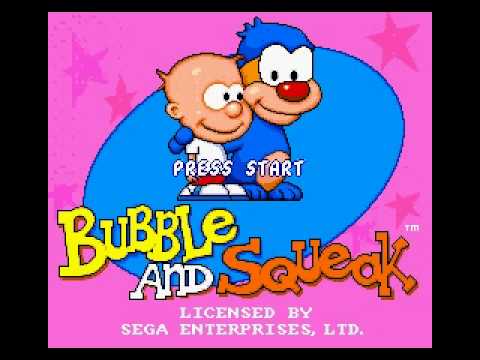 Bubble And Squeak Intro Sega Genesis
