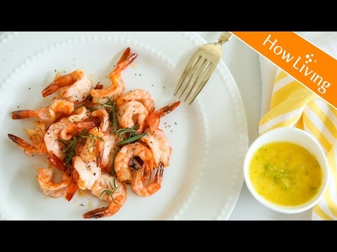 【烤肉食譜】蜂蜜檸檬奶油蝦 烤肉料理 Honey Lemon Butter Shrimp │HowLiving美味生活 Video