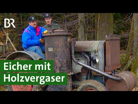 Oldtimer Traktor Baujahr 1950: Eicher mit Holzvergaser | Landtechnik | Unser Land | BR