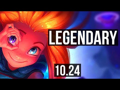 ZOE vs SERAPHINE (MID) | 21/3/7, Legendary, 1.4M mastery, 800+ games | NA Master | v10.24