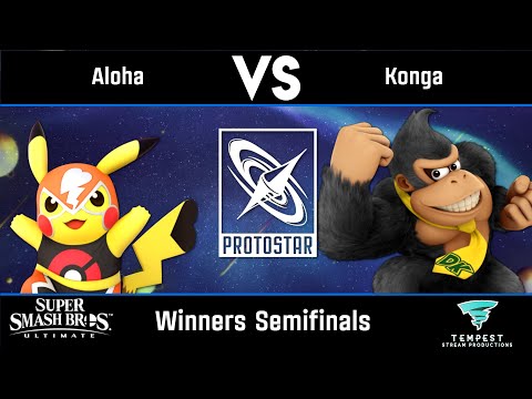 Aloha (Pikachu) vs Konga (Donkey Kong) - Winners Semifinals - Protostar #9