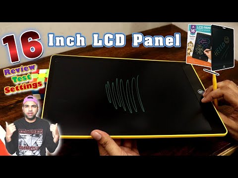 LCD Writing Tablet,16 Inch Colorful Screen Rechargeable Doodle Board Toddler Educational Toys for 3 4 5 6 Years Old Boys Girls Reusable Portable Drawing Tablet Christmas Toys Gifts for Kids (Blue) video review thumbnail