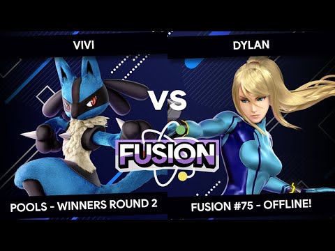 Fusion #75 - Vivi (Lucario) vs Dylan (Zero Suit Samus) - Pools - Winners Round 2