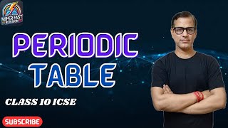 Periodic Table Periodic Properties and Variations of Properties Class 10 ICSE | @sirtarunrupani