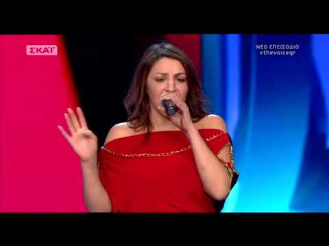 The Voice of Greece 4 - Blind Audition - WHAT'S UP - Paulina Konstantinou