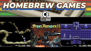 Steel Ranger 2 - New Commodore 64 Game 2026