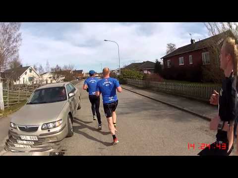 Startmilen 2014 - 10 km (Löparperspektiv, kort)