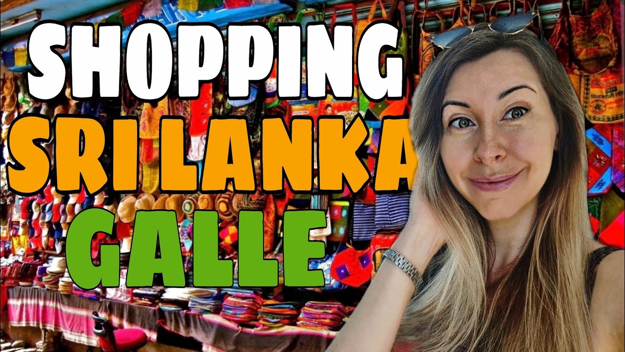 Travelers explore Galle Market in this video.