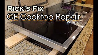 How to replace a burner infinite control switch on a GE Cooktop stove