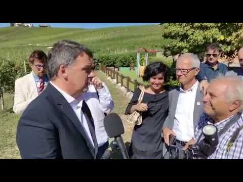 Matteo Renzi alla Tenuta Carretta di Piobesi d’Alba