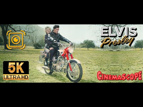 Elvis Presley AI 5K Hard Restore / Stabilized - Wheels on My Heels (1964) / Honda CB77 305 Superhawk