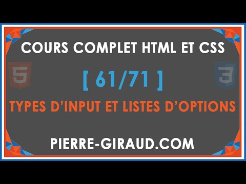 COURS COMPLET HTML ET CSS 1 71 Présentation du cours