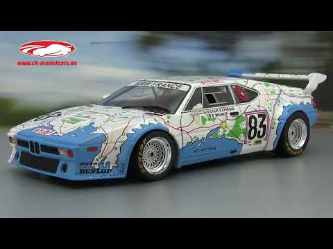 WERK83 1:18 BMW M1 Procar #83 24h LeMans 1980 Quester