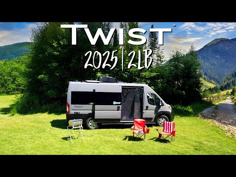 2025 Twist 2LB | Twin To King Bed | | Rear Bath | RV Review