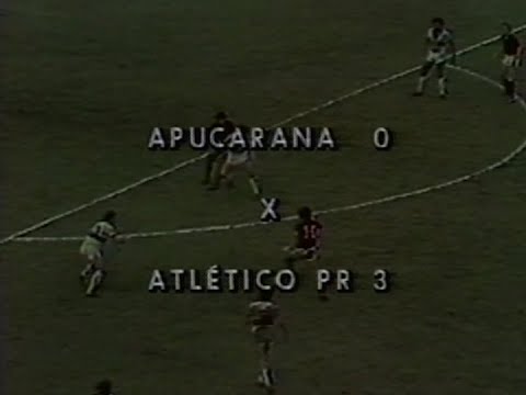 Apucarana 0 x 3 Athletico | Campeonato Paranaense 1980