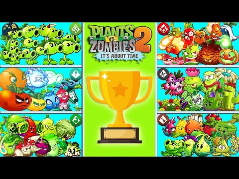 Pvz 2 TOURNAMENT 8 Best Team Plants - Which Plant Team Will Win?