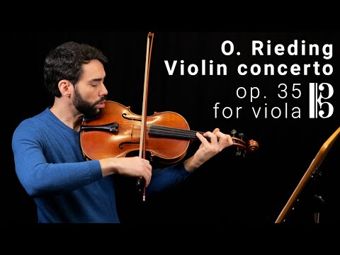 Rieding, Oskar: Concerto op. 35 for viola e-minor / e-Moll