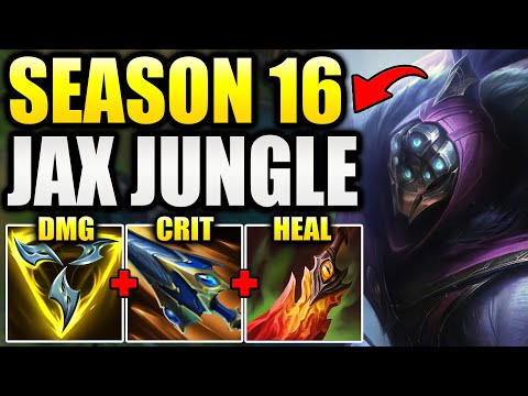 HOW TO PLAY JAX JUNGLE IN SEASON 16! (OP)