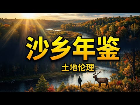 🌍唤醒生态良知！《沙乡年鉴》完整有声书🎧土地伦理之父利奥波德经典|人与自然如何共存？深度解读自然文学巅峰之作