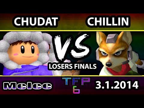 TFP6 - Chillindude (Fox) Vs. Chudat (Ice Climbers) SSBM Losers Finals - Smash Melee