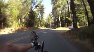 preview picture of video 'A Little Ride in the Foothills -- on my Catrike Road Recumbent Trike'