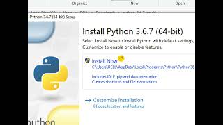 Download the video "Install Python 3.6.7"