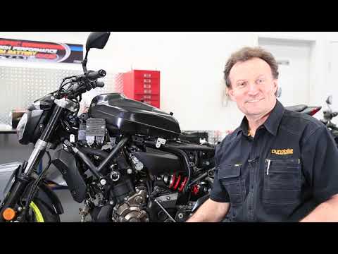 Yamaha MT 07 de restricted