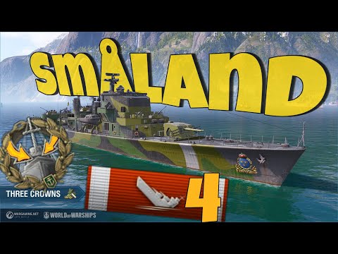 Smaland meets the new CV - World of Warships