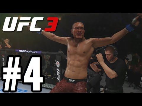 UFC 3 Bantamweight Career Mode Walkthrough Part 4 - HUGE WIN!
