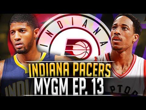 NBA2K16 Pacers MyGM #13 - NBA 2016 PLAYOFFS! FACING DEMAR DEROZAN!! R1G4