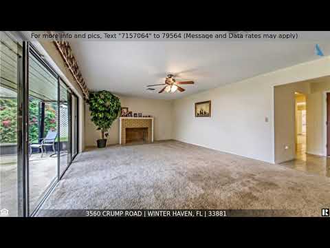 Priced at $524,900 - 3560 Crump Road, Winter Haven, FL 33881