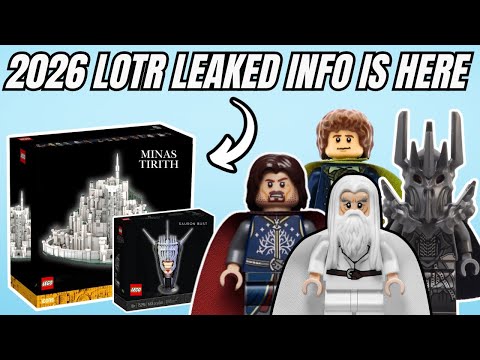 THIS HAS POTENTIAL!.. 2026 LEGO Lord Of The Rings LEAKED Set Info! (Minas Tirith..)