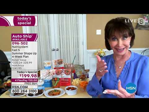 Nutrisystem Fast 5 Ausgewogener Sommer-Shape-Up-4-Wochen-Plan