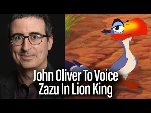 Lion King Remake Adds John Oliver As Zazu - The Movie Vlog
