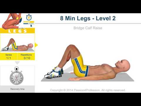 8 Min Legs   Level 2   YouTube