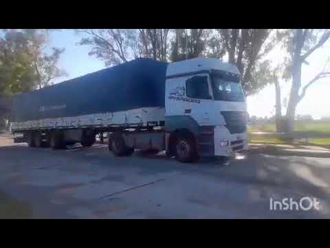Camiones en cruce de RP158 y RN19 , San Francisco , Cordoba , video 123 . SUSCRIBITE !!