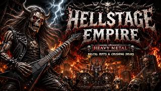 Heavy Metal 🔥 Brutal Riffs & Crushing Drums | Hellstage Empire