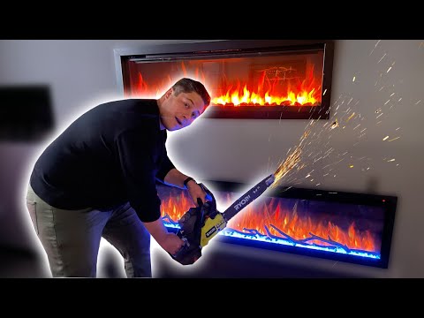 YouTube video about: How to take apart electric fireplace?