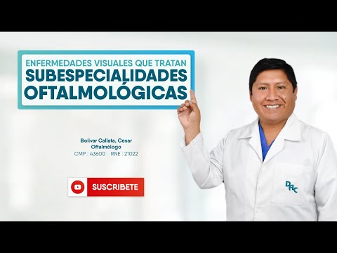 Subespecialidades oftalmológicas