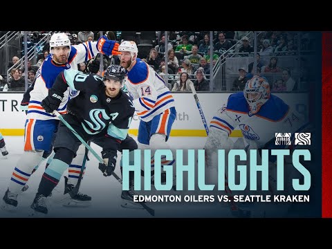 Edmonton Oilers vs Seattle Kraken | 11/29 Game Highlights