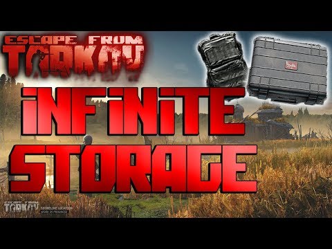 Escape From Tarkov INFINITE STORAGE GLITCH! How To Stack Item Cases for Infinite Stash Space! (0.12)