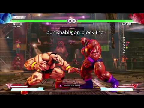 SFV Beta 3 - Zangief Red Cyclone Information