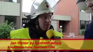 preview picture of video 'Übung BBS1 - ASB, JUH & Feuerwehr Celle (14.06.2014)'